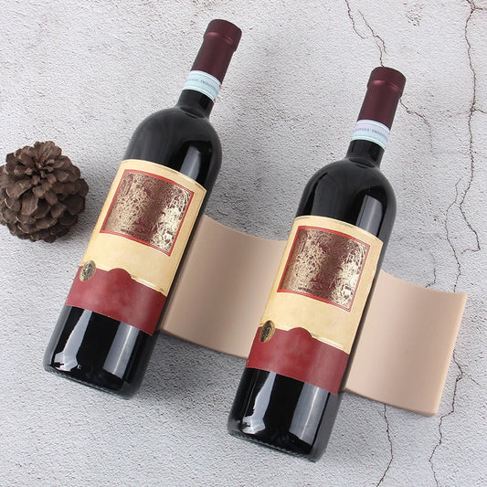 Wine rack stackable bottle rack countertop beverage bottle storage rack wine bottle can storage device for desktop refrigera…