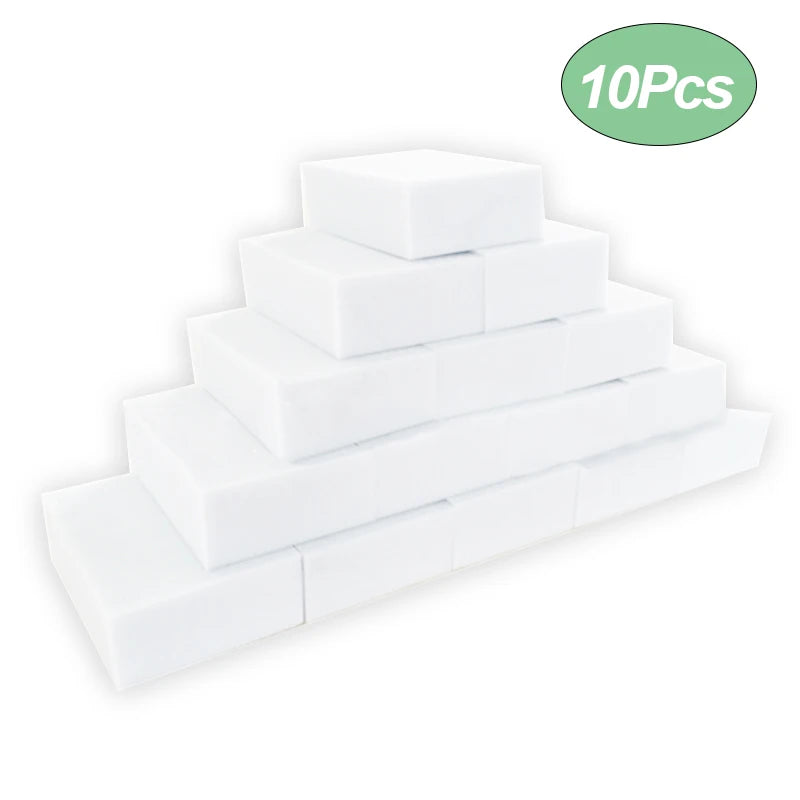 10/20/50/100Pcs Melamine Sponge Magic Sponge Eraser Eraser Cleaner Cleaning Sponges for Kitchen Bathroom Cleaning Tools 10*6…