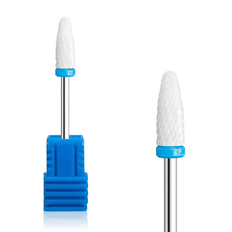 1pcs Ceramic Milling Cutter Nail Drill Bits Electric Manicure Drills Pedicure Mill Bits Machine Files Nail Art accessories T…