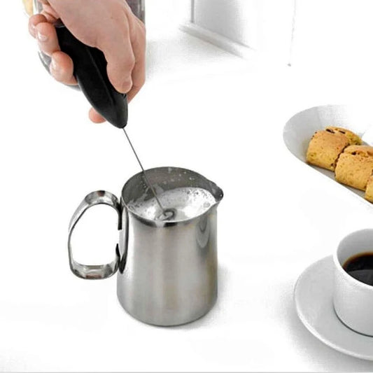 Wireless Milk Foamer Coffee Whisk Mixer Electric Blender Egg Beater Mini Frother Handle Stirrer Cappuccino Maker Cooking Too…
