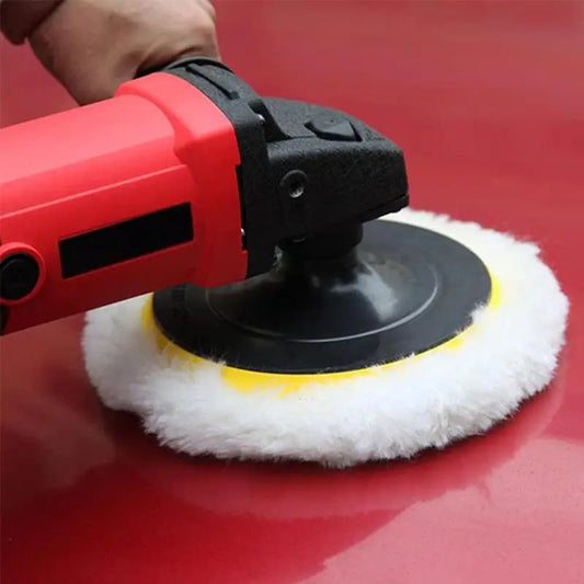 Universal Car Polish Pad 3/4inch For M10/M14 Soft Wool Machine Waxing Polisher Car Body Polishing Discs Cleaning Accessories…