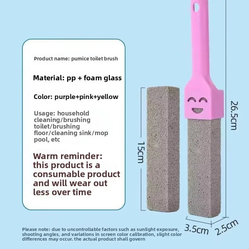 Pumice Cleaning Stick Cleans Without Dead Corners Powerful Stain Removal Removes Yellow Stains Waterline Cleaning Toilet Bru…