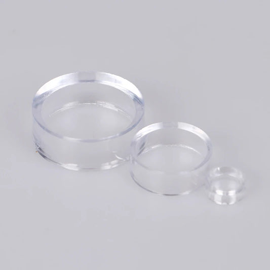 10pcs Acrylic Clear Display Stand Sphere Holder For Crystal Ball Base Pedestal Support Decor Pedestal - image 2