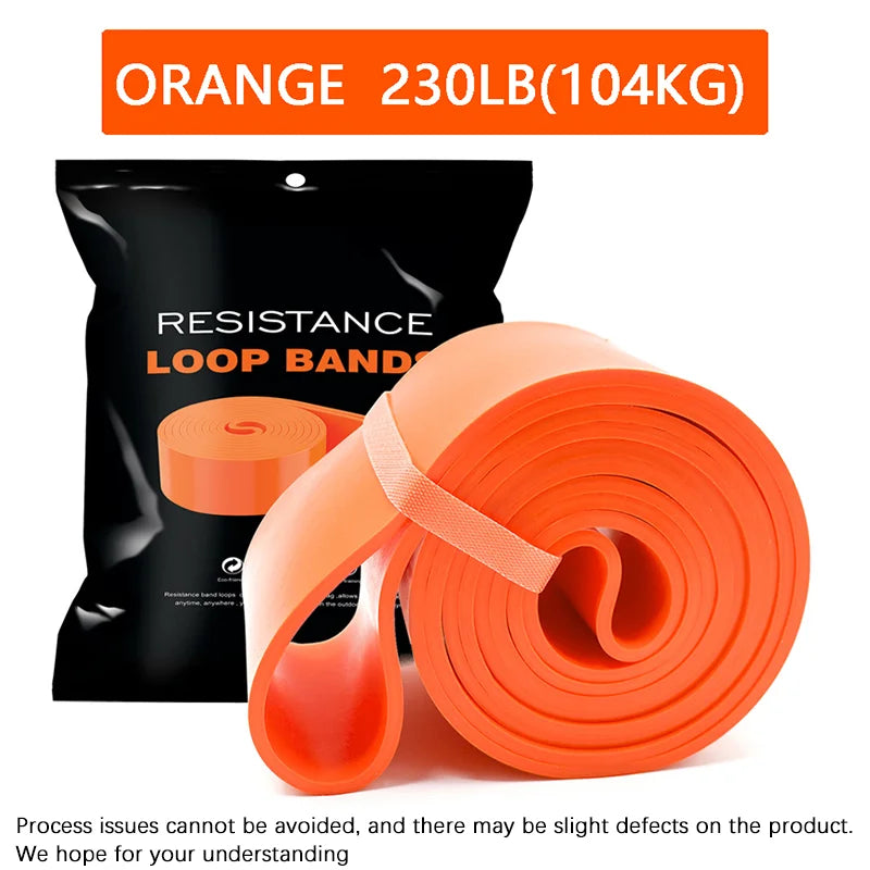 20~230lbs Heavy-Duty Resistance Band Agility Training Workout Gym Equipment Yoga Pilates Accessories Rubber Band Home Gym -…