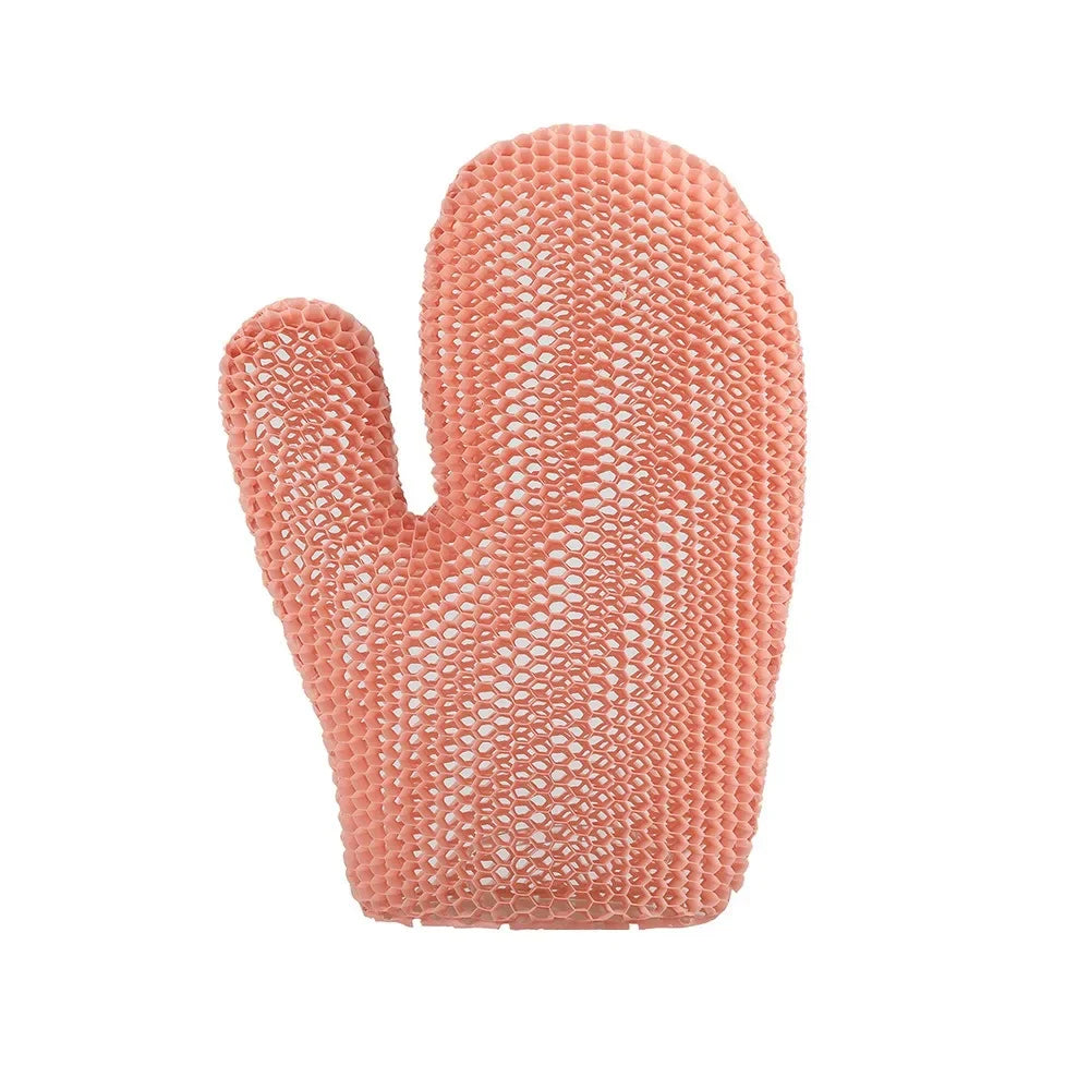 New Honeycomb TPU Exfoliating Shower Glove - Quick-Drying Body Scrubber Sponge for Bathroom - image 9
