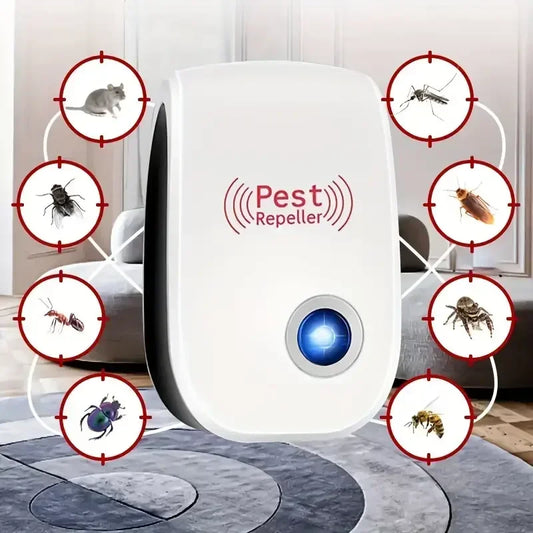 Ultrasonic Pest Repellent Plug-In - Effective Indoor Insect Control For Mosquitoes, Mice, Spiders, Ants, Cockroaches - Child…