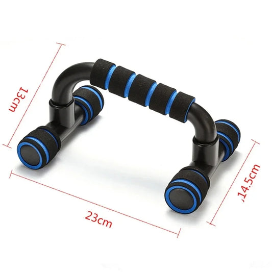 1pair U-shaped Push-up Rack Fitness Equipment Hand Sponge Grip Muscle Training Push Up Bar Chest Home Gym Body Building - im…