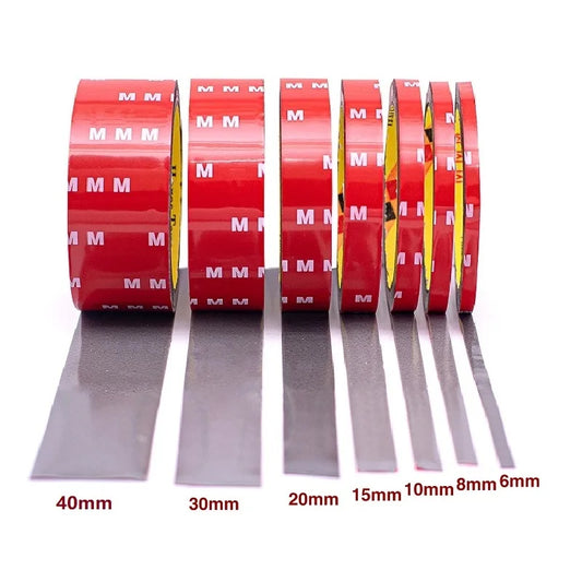 3Meters Extra Strong Double Sided Tape Adhesive 0.8mm Thick For Car Industry Special High Viscosity Mounting Fixing Sticky T…