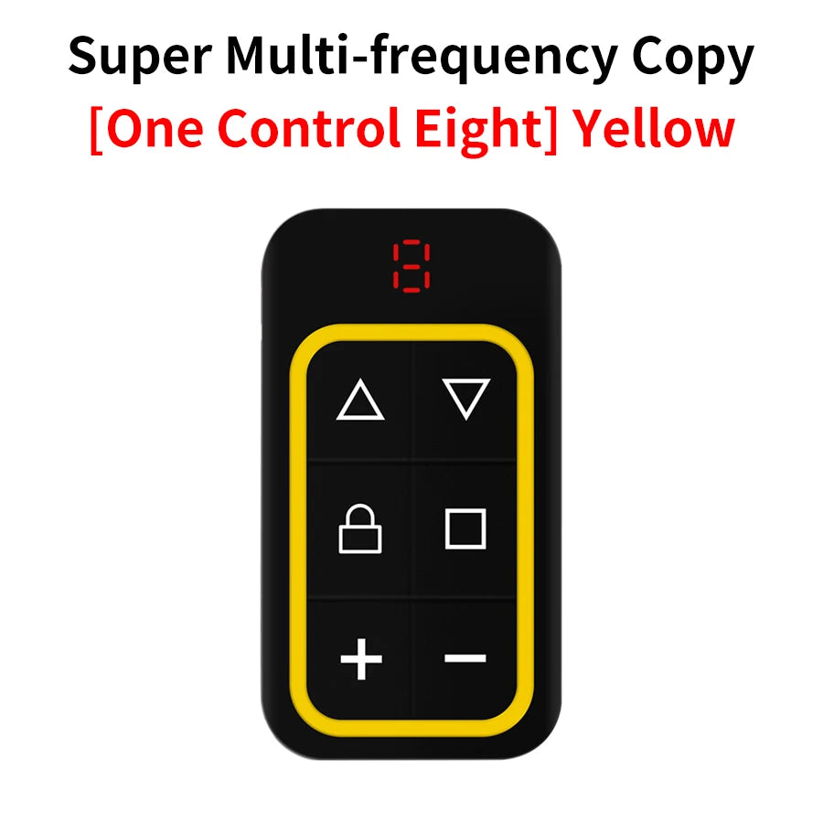 Universal Garage Remote Control Gate Key Duplicator Clone Multi-frequency Garage Door Controller 8 Channels 300-915Mhz 433Mh…
