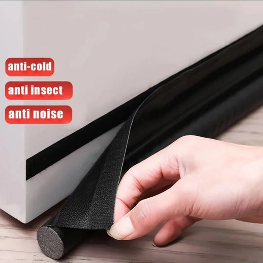 A Sealing Strip Door Seam Door Bottom Sealing Strip Sound Insulation Wind Strip Foam Tape Bedroom Door Gap Waterproof Handwo…