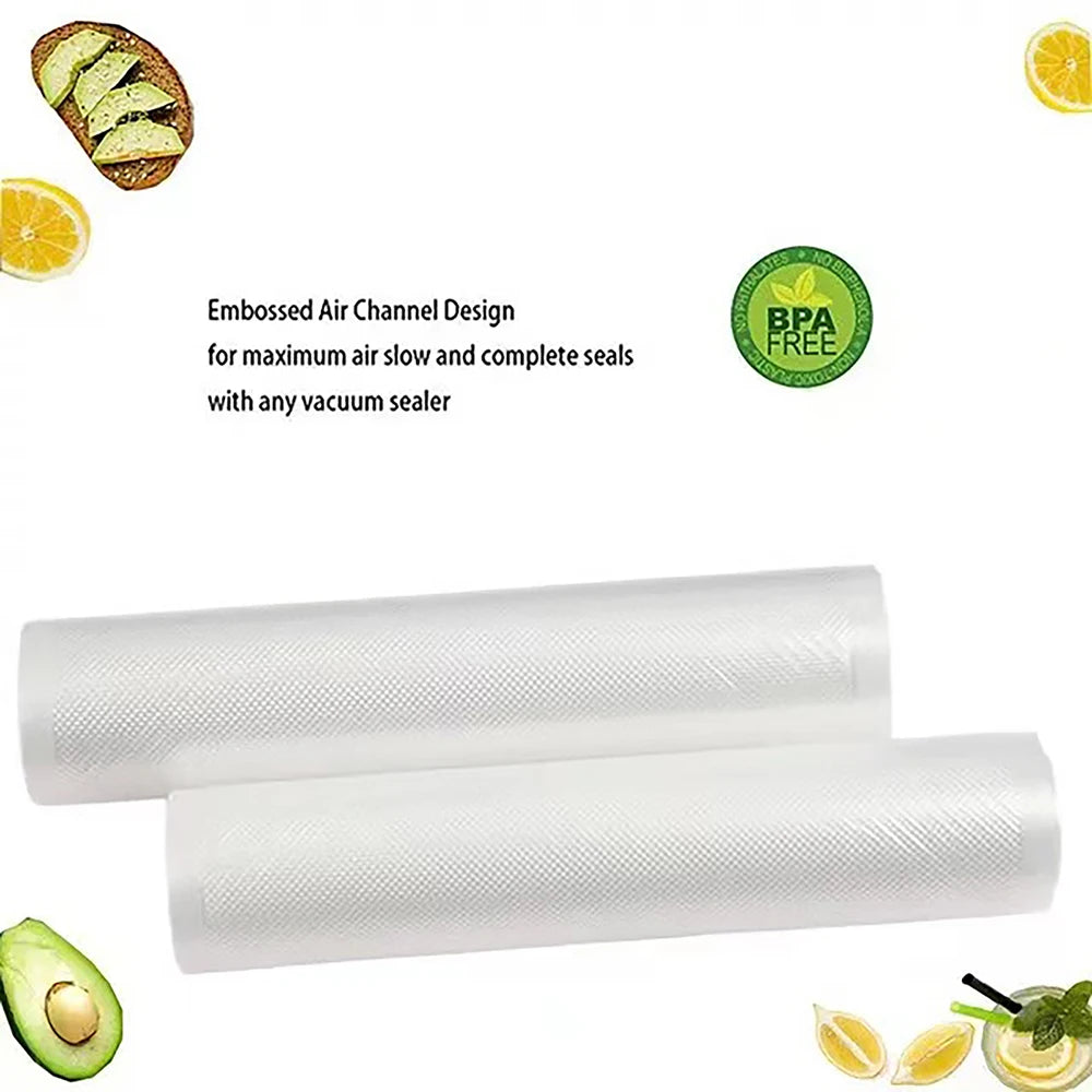 1 Rolls Vacuum Bags For Food, 500cm Per Roll,Reusable, BPA-free,Food Vacuum Sealer Bags For Vac Storage Meal Prep Sous Vide…