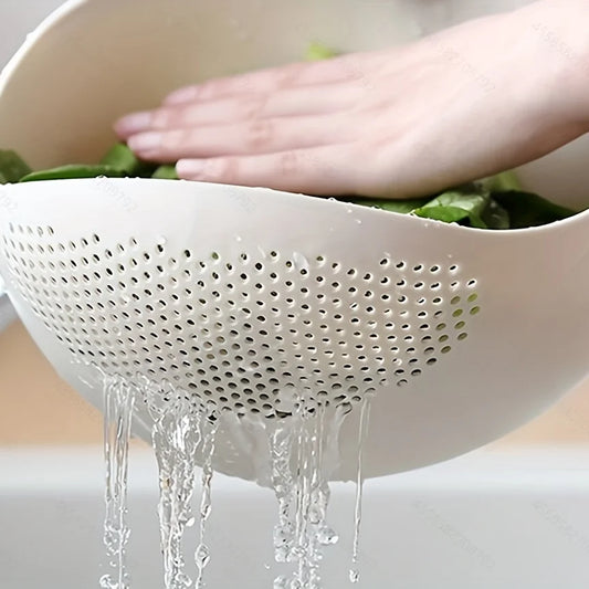 1 Piece of Rice Drainage Basket Rice Filter Fruit and Vegetable Drainage Sieve Kitchen Supplies Small Tools Multi-purpose -…