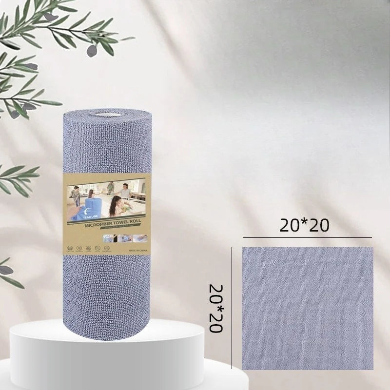 Kitchen Cloth Reusable Cleaning Erase Household Kitchen Cloth Towel Roll Rag Cleaning Tissue Replacement 1 Roll 20 Pieces -…