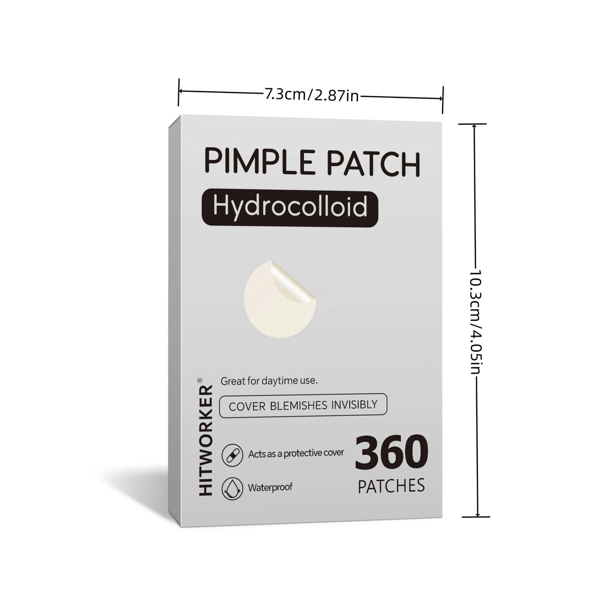 360pcs Face Acne Patch Invisible Skin Care Pimple Acne Patches Anti-inflammatory Healing Absorbing Spot Sticker Covering Acn…