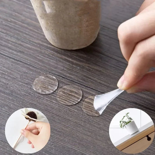 100pcs Round Double Sided Tape Adhesive Dots Fastener Strong Acrylic Sticker for DIY Scrapbooking Craft Production Fixing Pa…