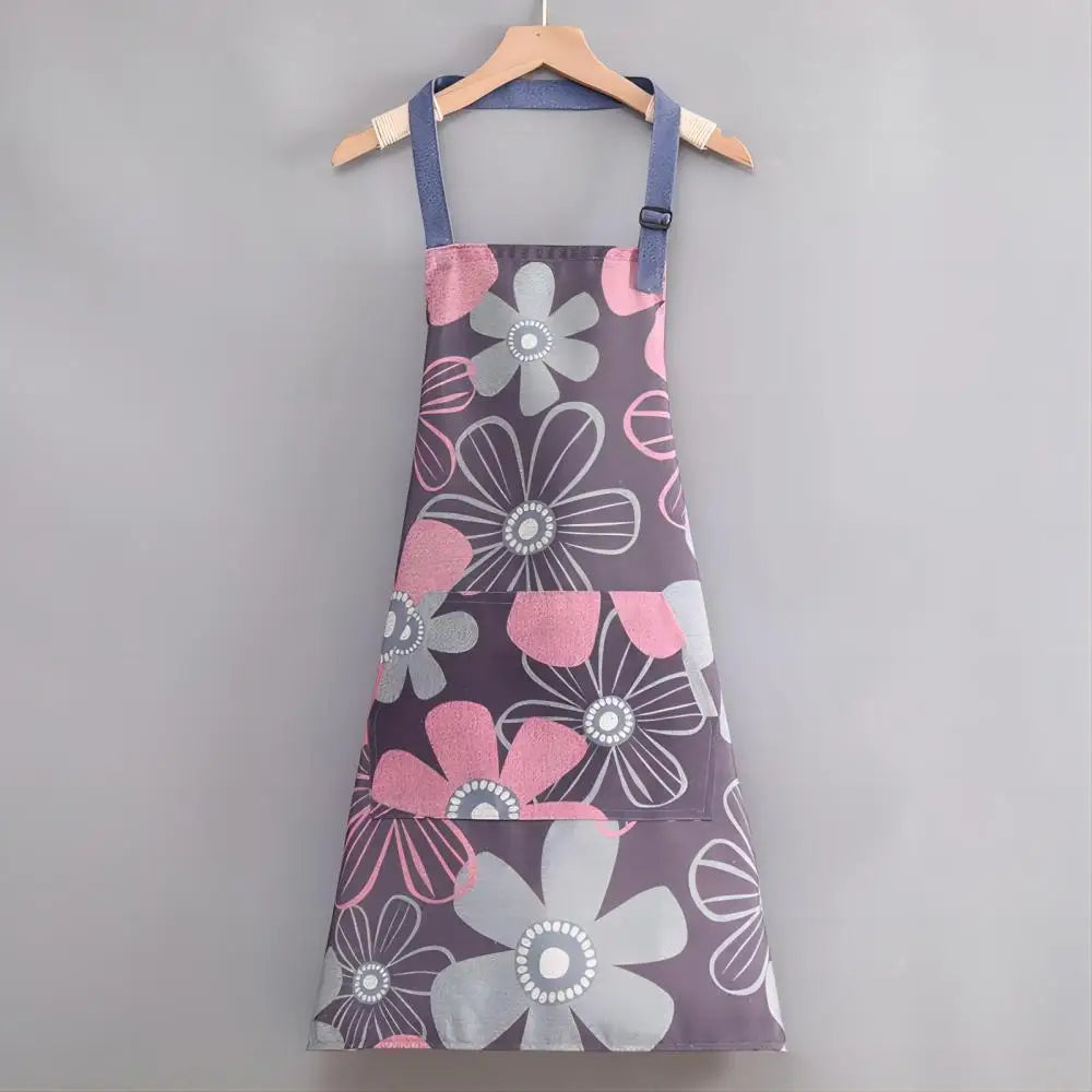 Cartoon Sunflower Apron, Summer Thin, Adjustable Strap Women'S Sleeveless Kitchen Apron Home Kitchen Clean - image 8