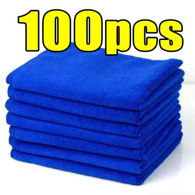 Microfiber Cleaning Cloths Lint Free Microfiber Cleaning Towel Cloths Reusable Cleaning Towels w/ Super Absorbent for Car Wi…