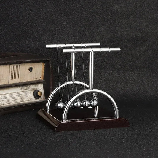 Newton's Cradle Balance Steel Ball Teaching Supplies Physics Science Pendulum Desktop Toys Stress Relief Gifts Home Decorati…