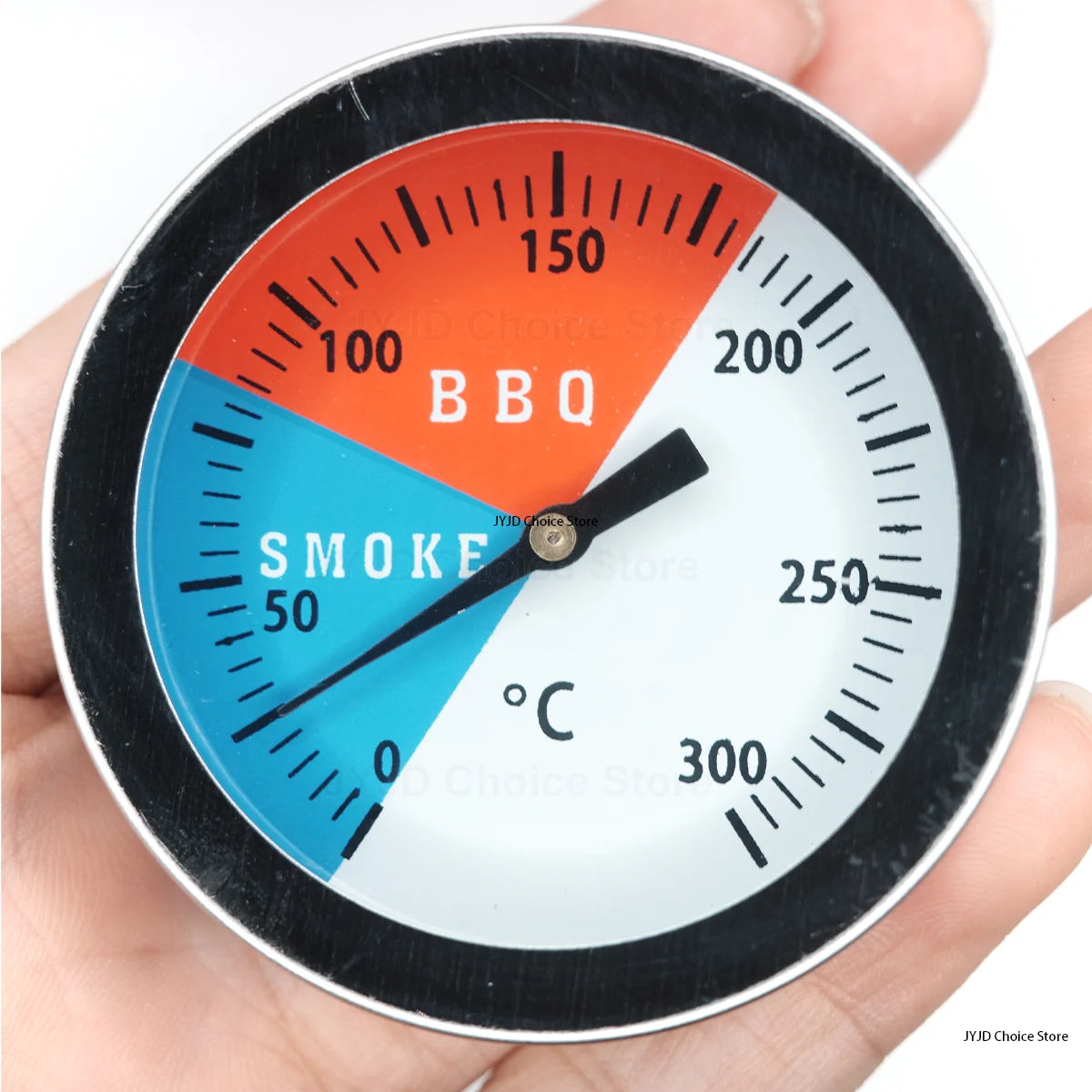 300°C Degrees Oven Thermometer Stainless Steel Grill BBQ Thermometer Instruments 52mm Barbecue Temperature Gauge Kitchen Coo…