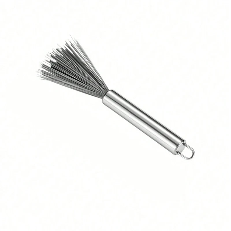 1/2PCS Multi‑Functional Cleaning Brush with Steel Handle Household Cleaning Brush for Home Kitchen Bathroom - image 6