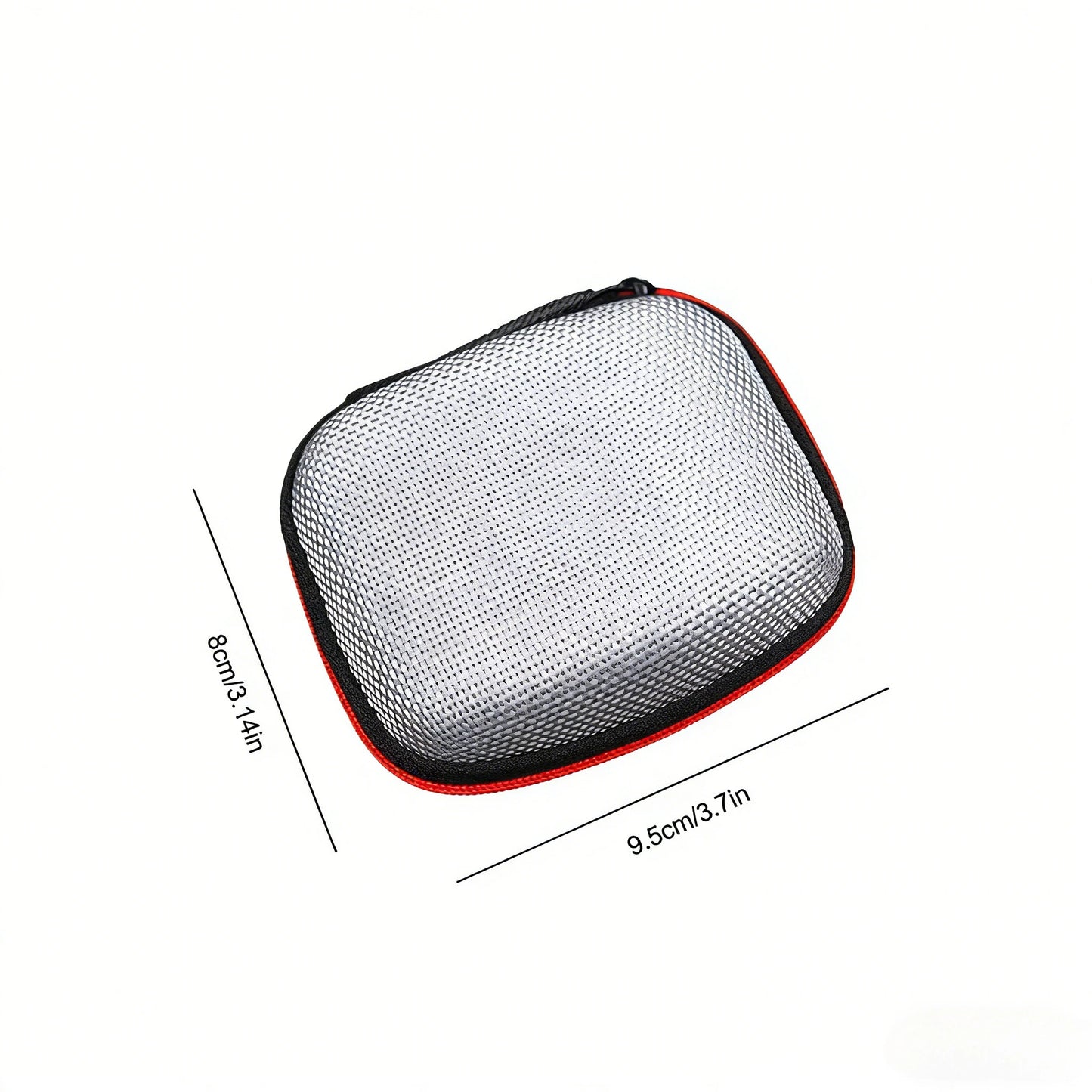 Earphone Storage Bag Square Headset Box Indoor Outdoor Travelling Earphones Storaging Case Accessories with Zipper - image 12