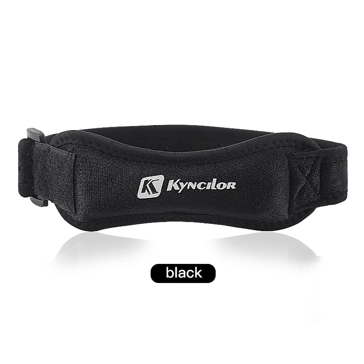 1 Piece Knee Patellar Tendon Knee Support Strape Brace Adjustable Shock Absorption Compression Knee Pad Sleeve for Basketbal…