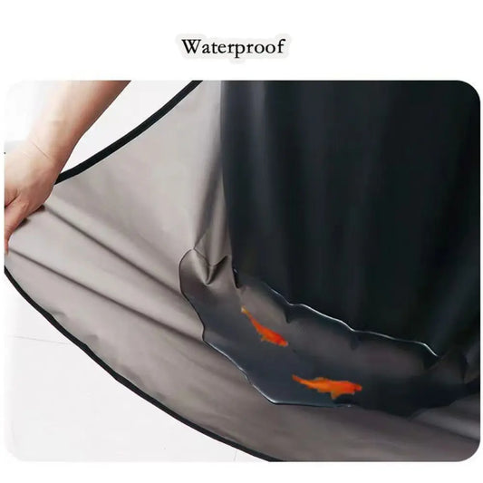 Waterproof Kitchen Apron Household PVC Oil Resistant Work Apron Transparent Black Dirt-Proof Cleaning Aprons - image 2