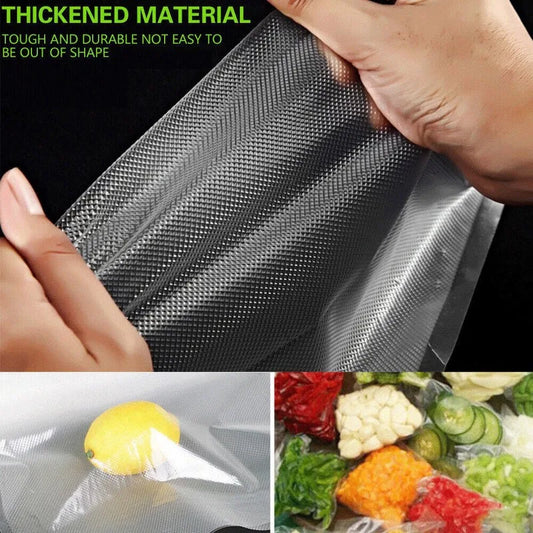 100/200PCS Kitchen Vacuum Bags for Food Vacuum Sealer Packing Machine Food Storage Bag Dry Wet Pack Food Saver Kitchen Acces…