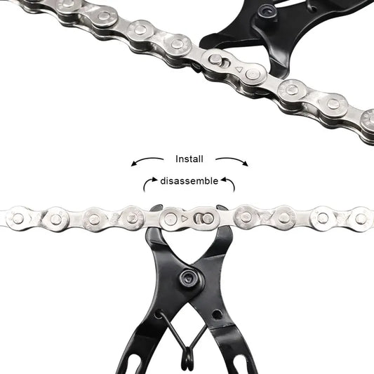 Bicycle Chain Buckle Pliers Mini MTB Bike Chain Quick Release Magic Link Clamp Removal Install Plier Road Cycling Repair Too…