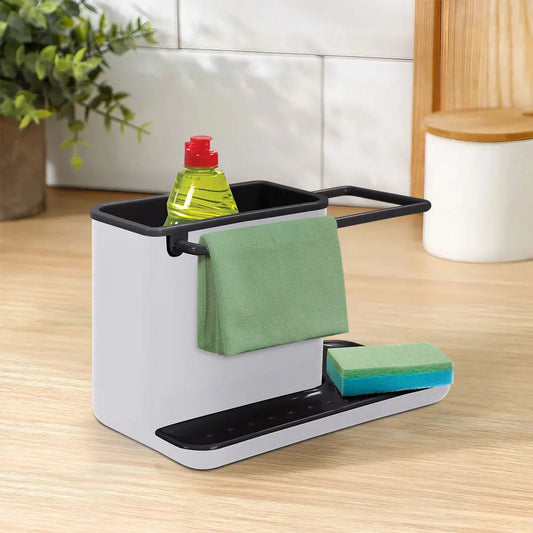 Kitchen Sponge Cloth Holder Sink Caddy Organiser - image 2
