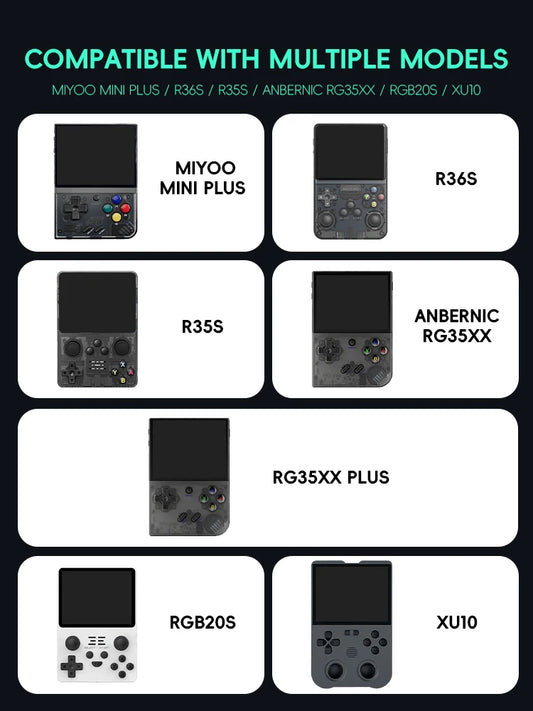 Data Frog for R36S Case Retro Video Game Bags EVA Cover Case for RG35XX R35S Miyoo Mini Plus Founded Protective Bag - image 2