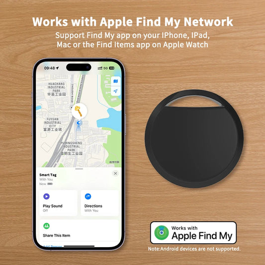 1/2 /4 pcs Anti-lose Tracker for Apple Airtag Replacemen via Find My Bluetooth GPS Tracker For Luggage IOS MFi Key Finder -…