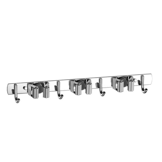 Wall Mount Mop Organizer Holder Broom Hook Stainless Steel Storage Hook Kitchen Bathroom Organization Accessories - image 2