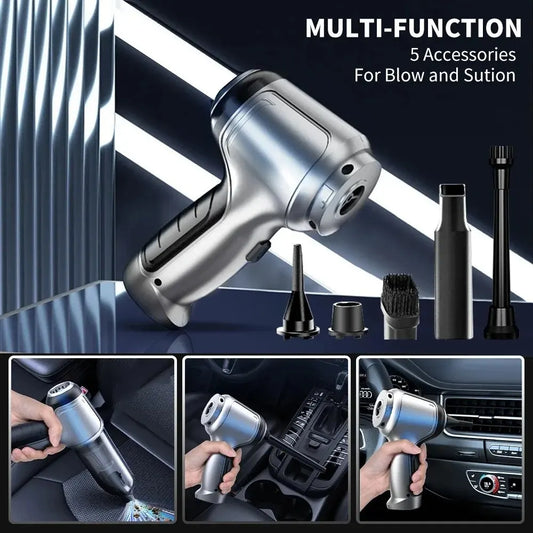 Wireless Car Vacuum Cleaner Strong Cordless Cleaner Suction Handheld Auto Vacuum Home&Car Dual Use MiniVacuum Cleaner Applia…