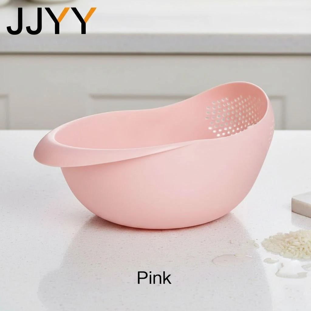 Kitchen Sink Drainer Plastic Colander with Handle Rice Strainer Bowl Kitchenware Basket Sieve Cooking Utensils - image 10