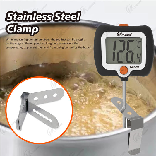 Confectionery/Sugar/Candy Thermometer Food Cooking Kitchen Digital BBQ Thermometer Meat Cake Milk Thermometer Tool - image 2