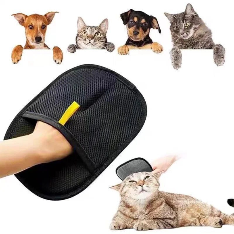 Pet Hair Cleaning And Collection Gloves Pet Double-sided Multi-functional Beauty Glove Tool Reduce The Pressure Of Pet Owner…