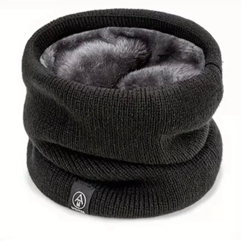 Knitted Neck Warmer Sports Scarf Fashion Soft Women Men Face Cover Winter Skating Running Hiking Scarves Thick Cold-proof Co…