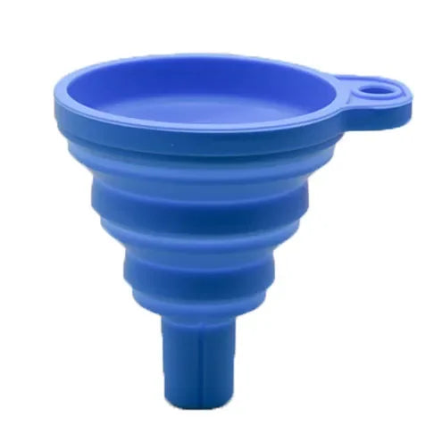 Engine Funnel Car Universal Silicone Liquid Funnel Washer Fluid Change Foldable Portable Auto Engine Oil Petrol Change Funne…