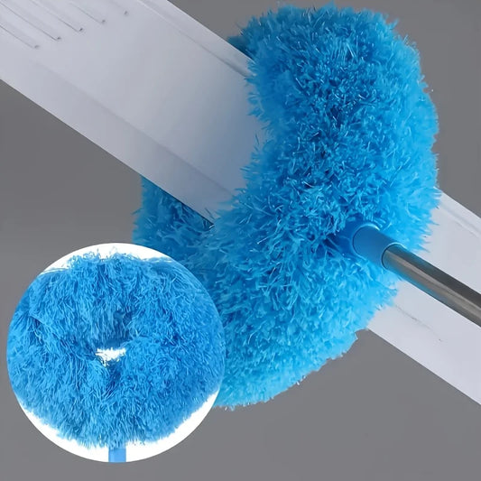 Reusable Microfiber Ceiling Fan Duster Set for Home & RVs - Effortless Cleaning Brush with Dust-Locking Technology - image 2