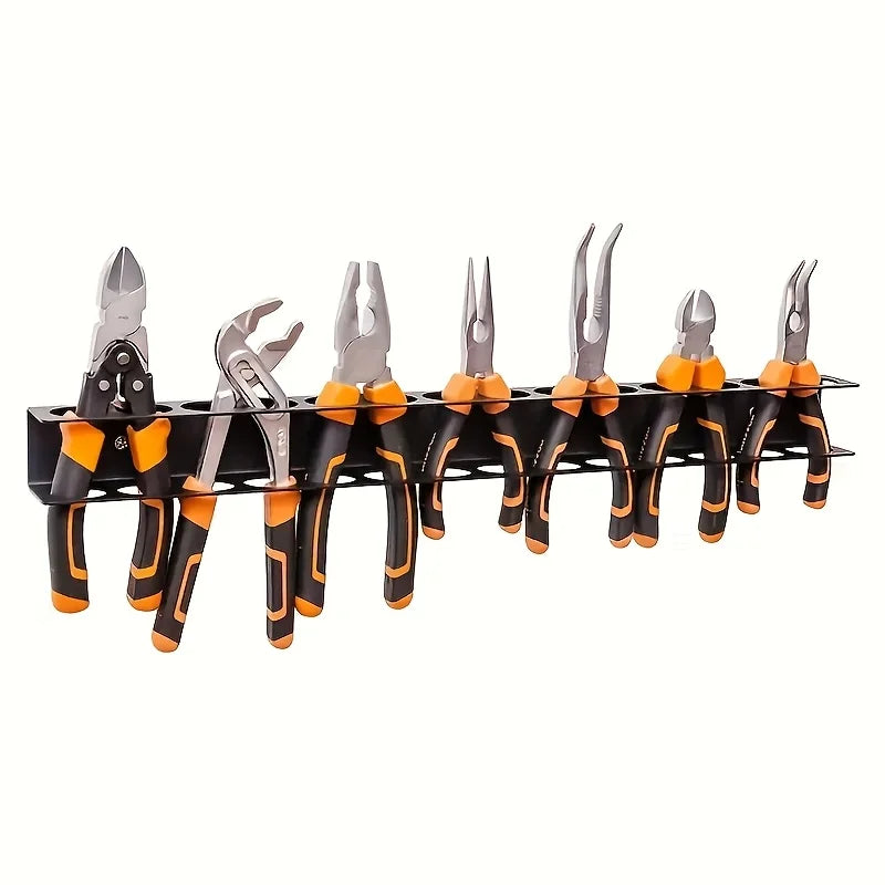 1 Piece Suitable For Garage Wall Mounted Multifunctional Tool Management Metal Screwdriver And Pliers Storage Rack - image 8