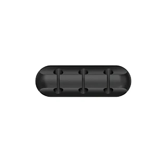 VIKEFON Cable Cord Wire Organizer Silicone USB Cable Winder Management Clips Self Adhesive for Mouse Keyboard Headset For iP…