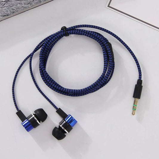 3.5mm In-Ear Wired Headphone 2 Basic Box Bass Stereo Earbuds Mobile Headphone Noise Cancelling Superb Bass Stereo Earphone -…
