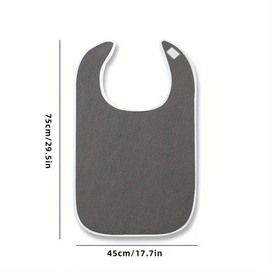1pcs Stain Resistant Adult Bibs for Men and Women - Perfect for Seniors and a Mess-Free Diet - image 2