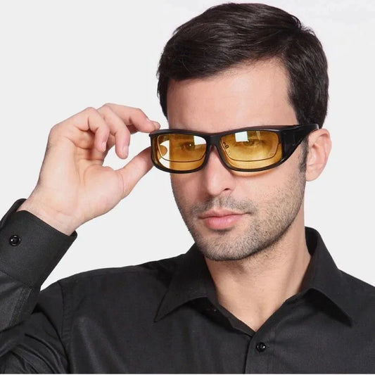 Night Vision Sunglasses Car Night Driving Glasses Driver Goggles Unisex Sun Glasses UV Protection Sunglasses Eyewear gift -…