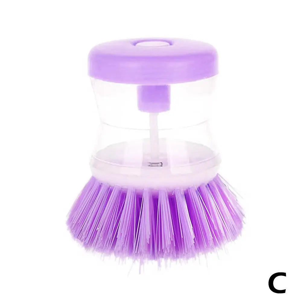 Kitchen Wash Pot Dish Brush Astronaut Washing Utensils With Automatic Soap Liquid Dispenser Household Cleaning Accessories -…