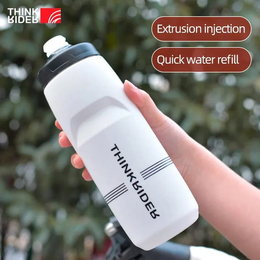 ThinkRider 620ml/750ml Bicycle Bottle MTB Road Bike Water Bottle Outdoor Sports Plastic Portable Large Capacity Drink Cyclin…