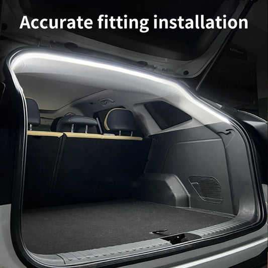 Car high brightness trunk lighting ambient light interior decoration LED wiring free automatic sensing tailgate light strip…