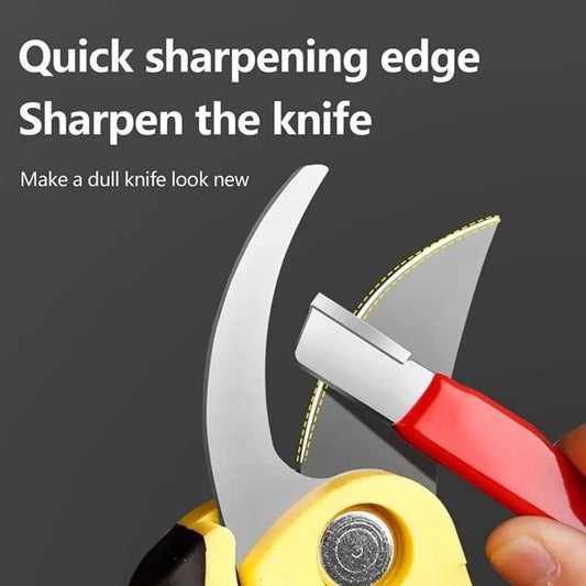 Professional Tungsten Diamond Ceramic Sharpening Stone for Kitchen Knife Scissor Garden Shears All Blades Cutting Tool Sharp…