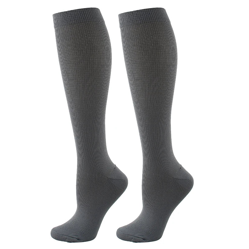 Varicose Veins Compression Socks Fit For Golf Rugby Running Hiking Sports For Anti Fatigue Driving Travel Flight Women Men S…